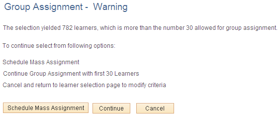 Group Assignment - Warning page