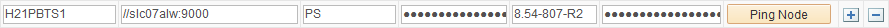 Example of a local HCM node configuration