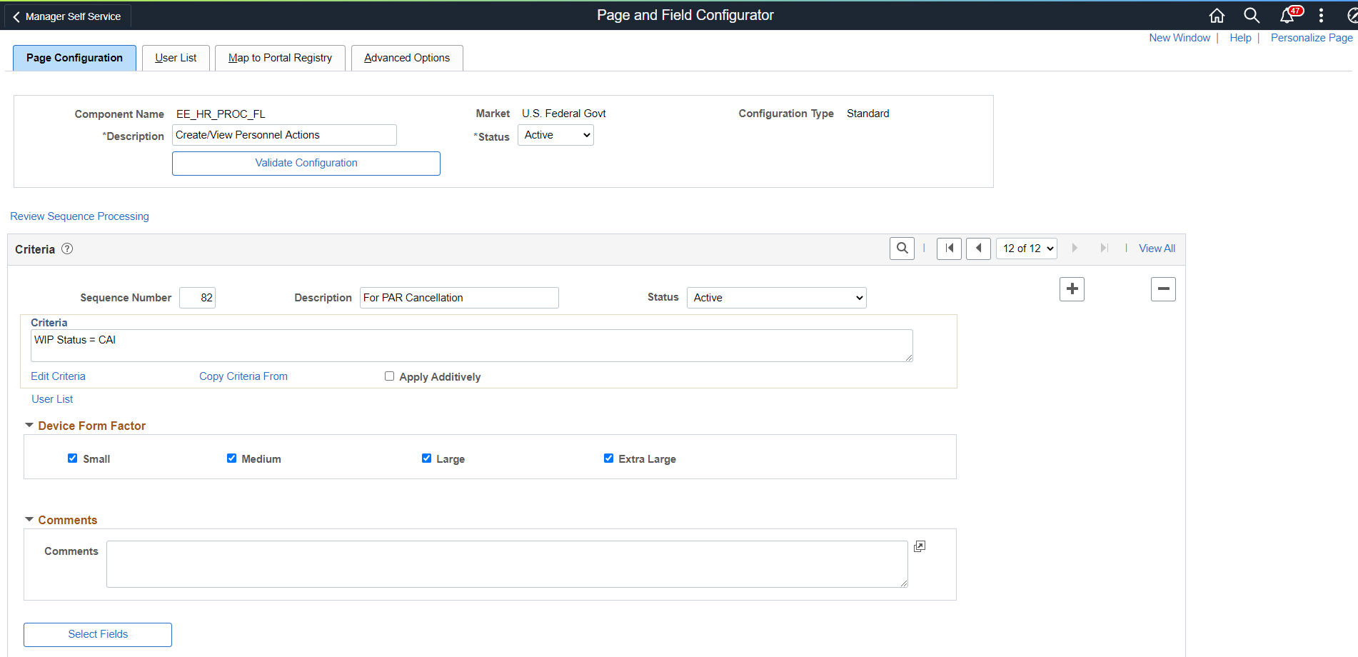 PFC_Page Configuration page (1-2)