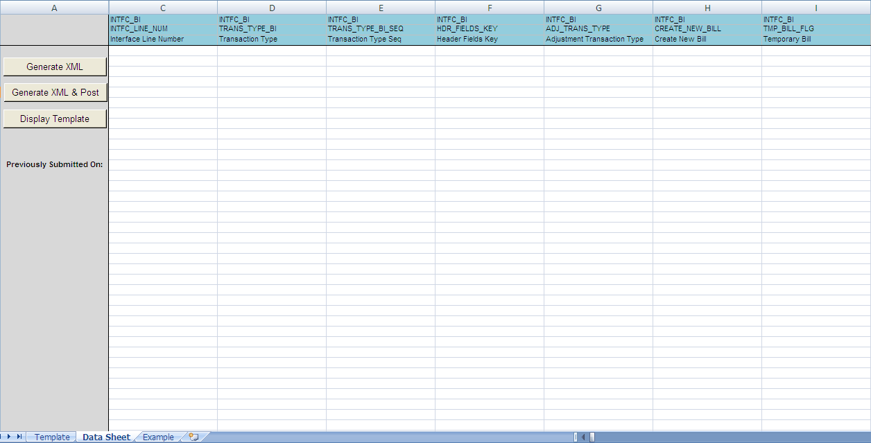Data Sheet worksheet
