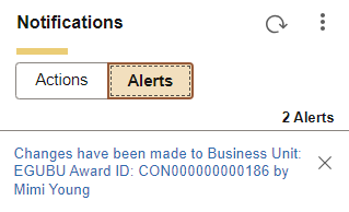 Alert Notification
