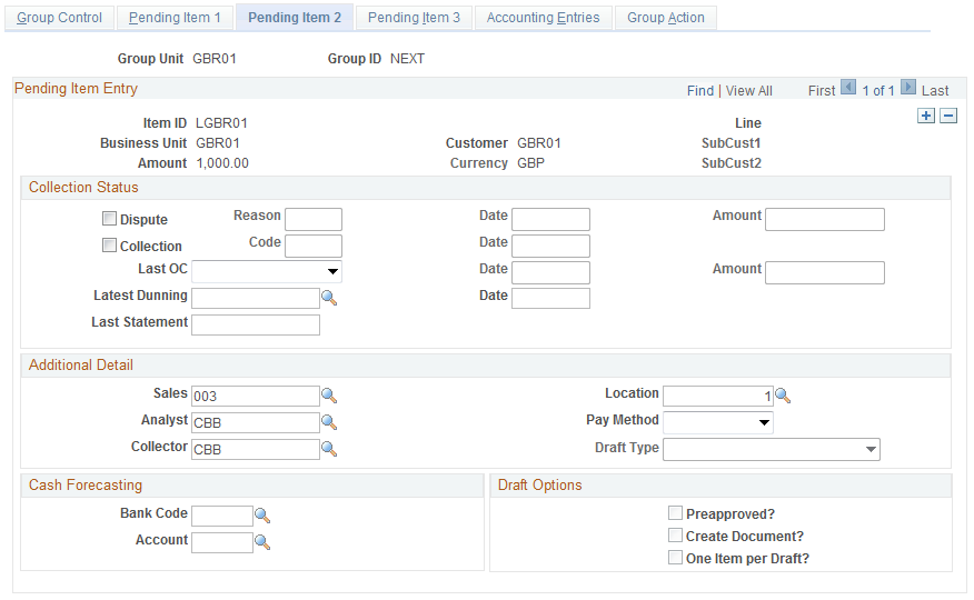 Pending Item 2 page