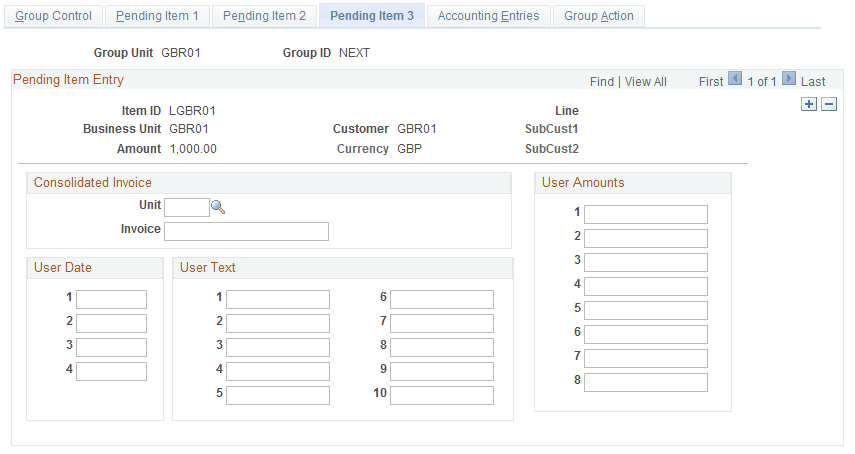 Pending Item 3 page