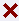 Red X
