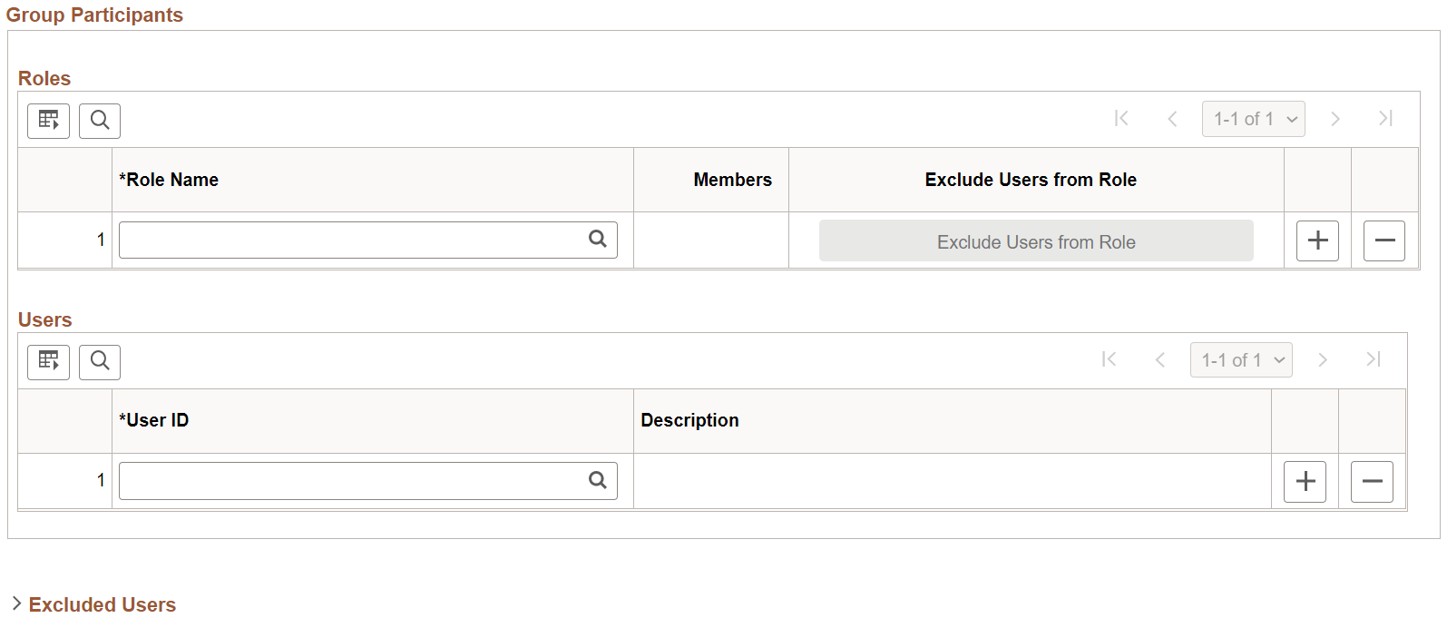 Match Exception Group Page (2 of 2)