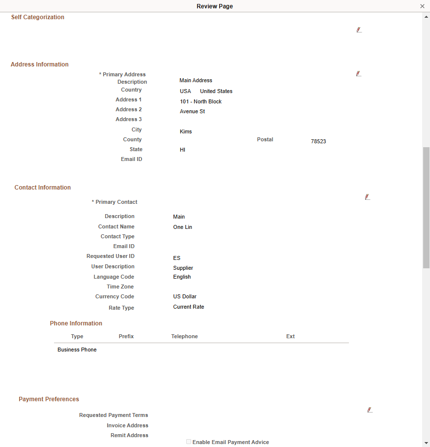 Submit - Review page (2 of 4)
