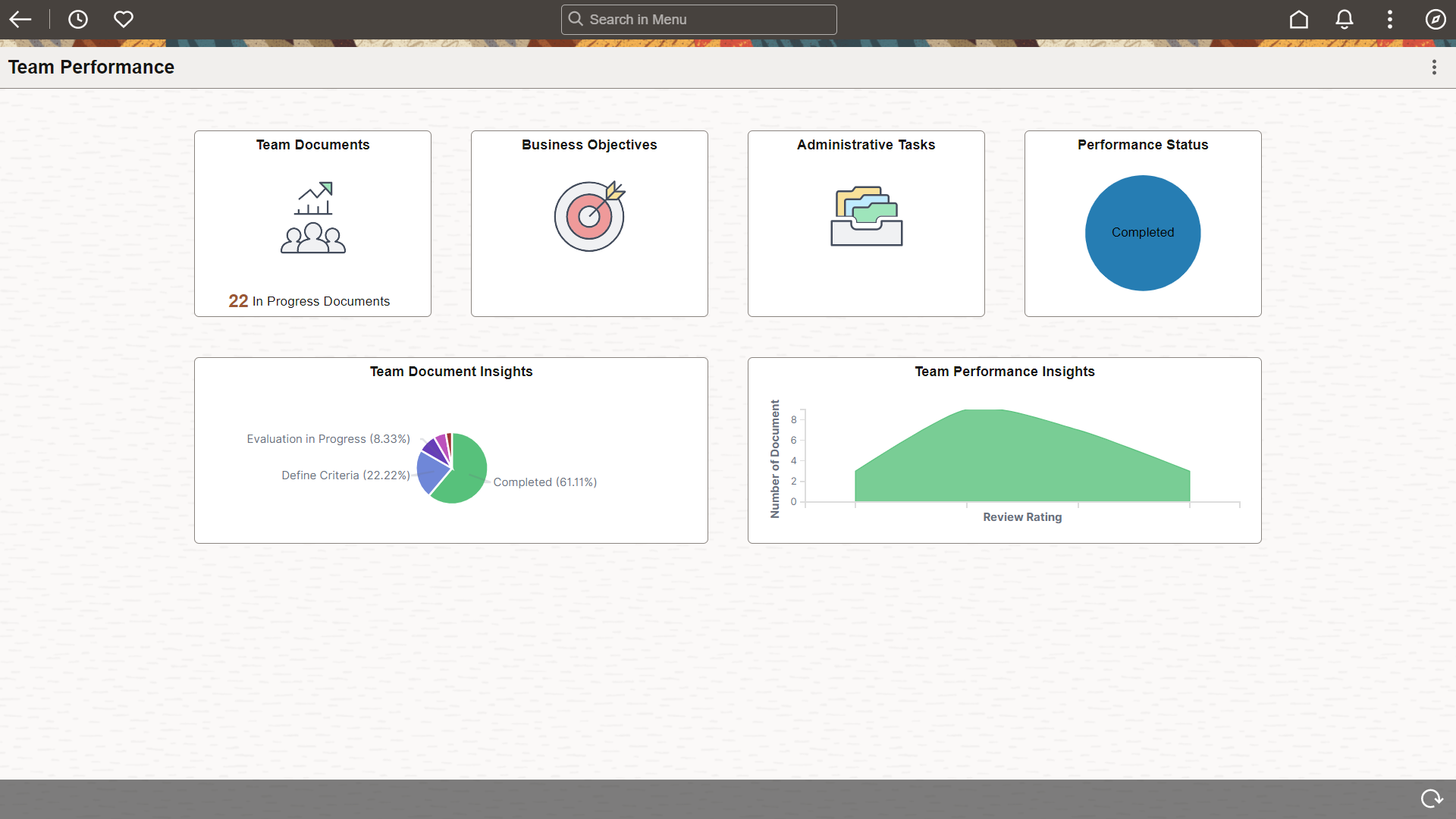 Team Performance Dashboard