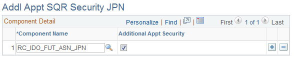 Addl Appt SQR Security JPN page