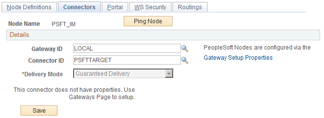 Connectors page
