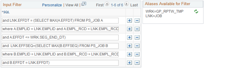 Report Data Process Details page (2 of 2)