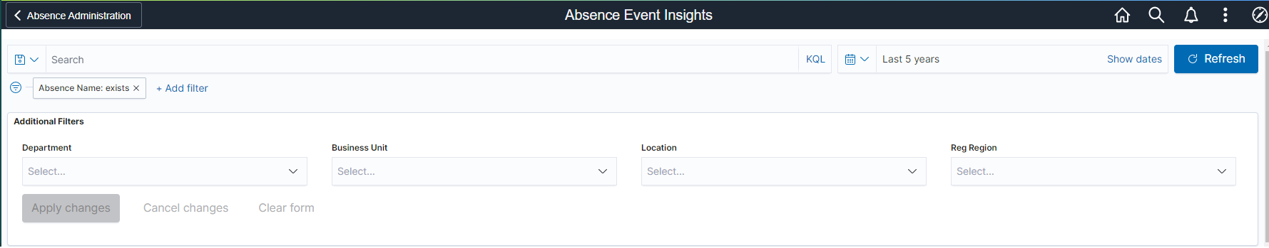 Filters Information