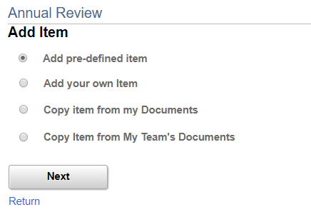 <>Add <section item> page