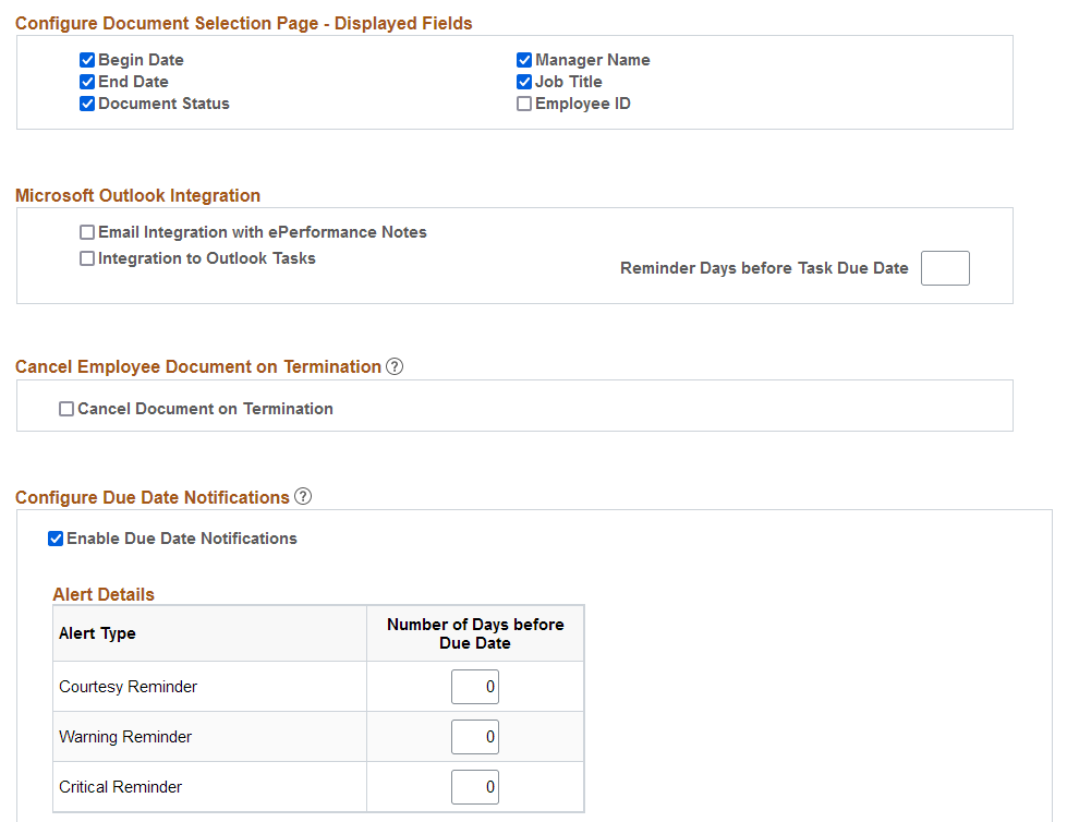 ePerformance Installation - ePerformance page (3 of 5)