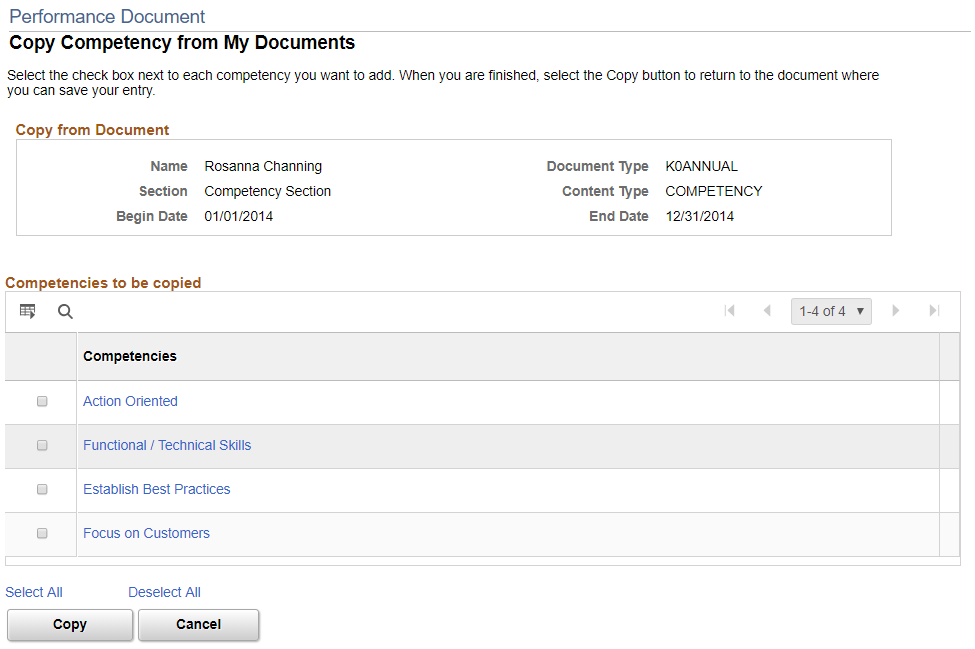 <>Copy <section item> from My Documents page