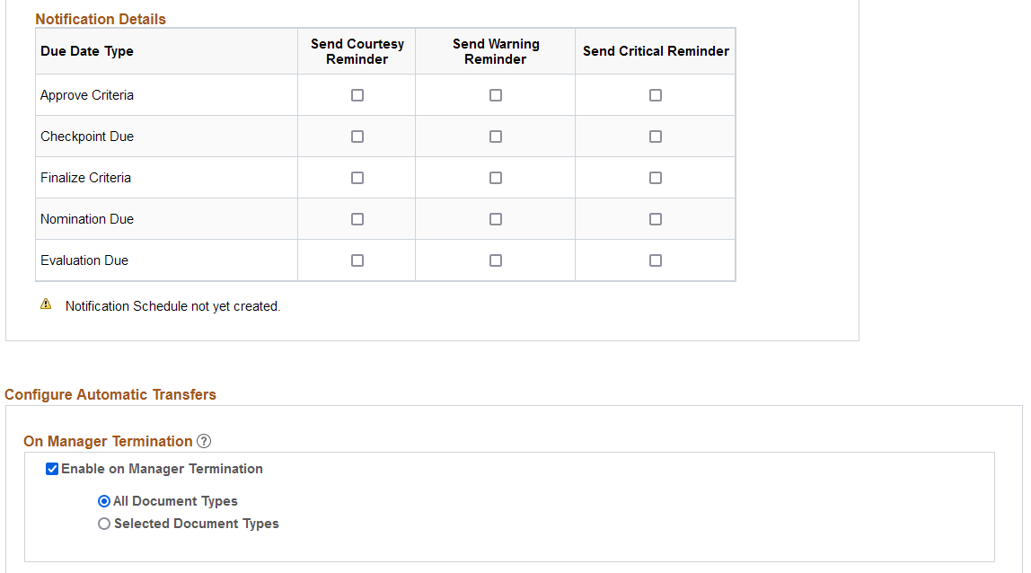ePerformance Installation - ePerformance page (4 of 5)