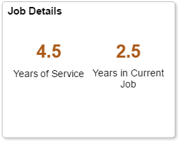 Job Details (Summary) Tile