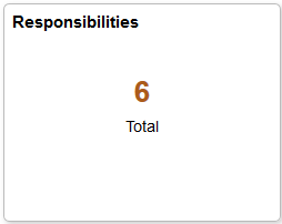 Responsibilities (Summary) tile