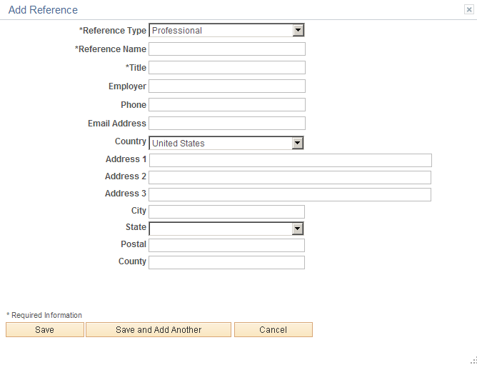 Reference page
