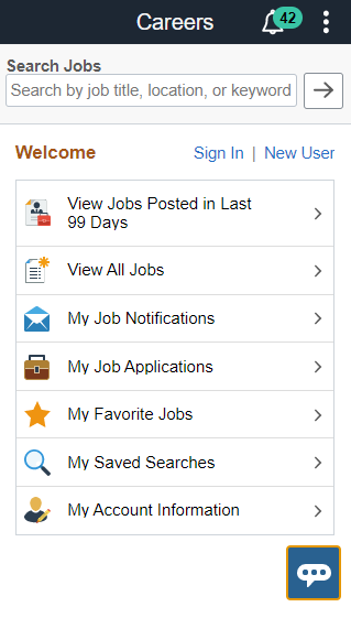 Recruiting Solutions Assistant Widget in SFF