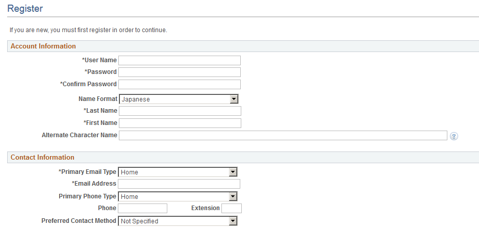 Register page (1 of 2)