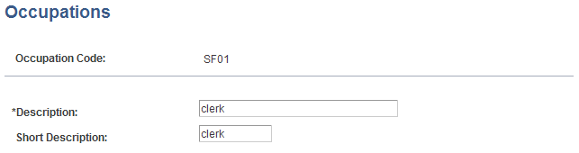 Occupations page