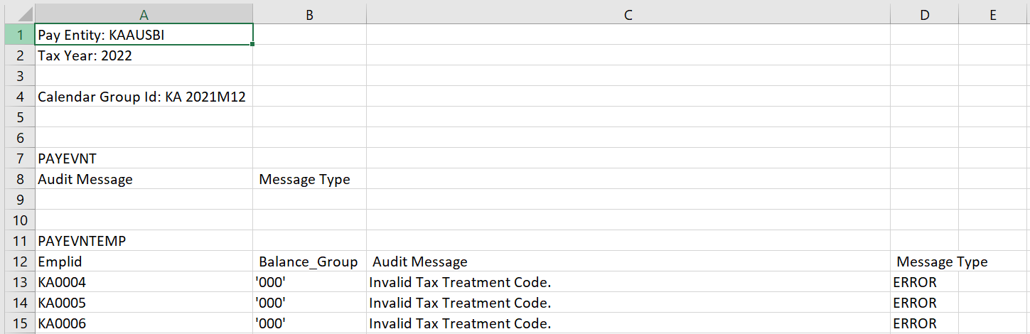 STP Validation Log