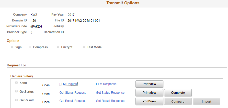 Transmit Options1