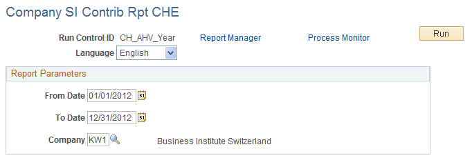 Company SI Contrib Rpt CHE page
