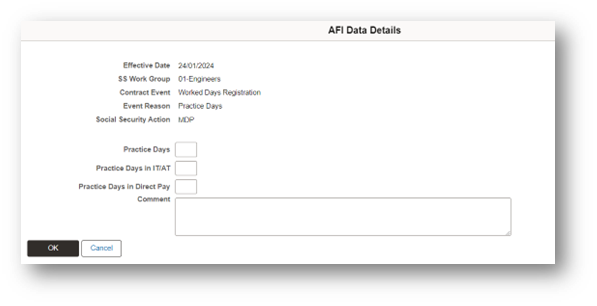 AFI Data Details
