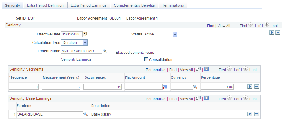 Seniority page