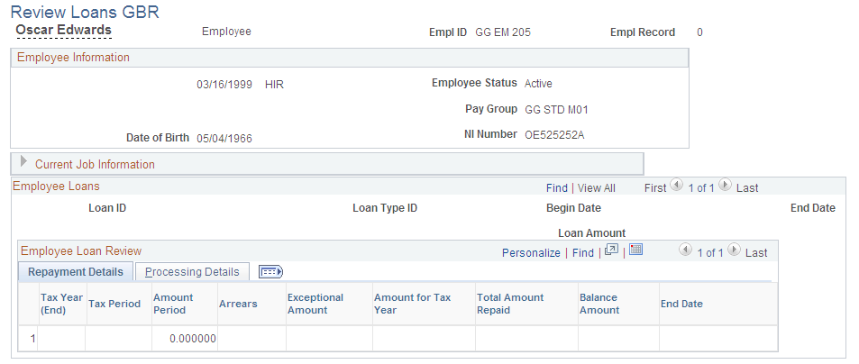 Review Loans GBR page