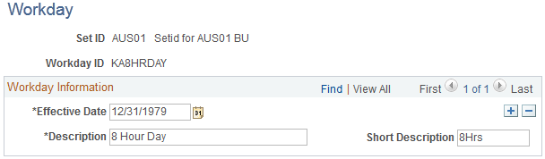 Workday page