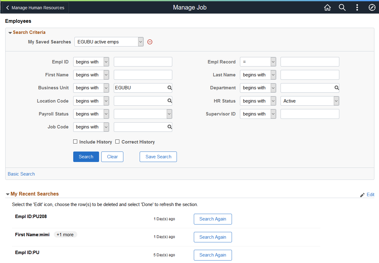 <><Transaction Search> page: Advanced Search