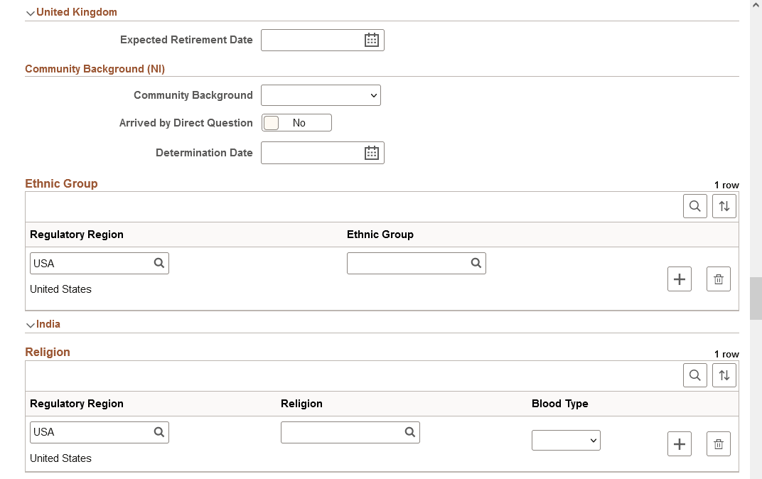 Person Data page - Regional section (7 of 12)