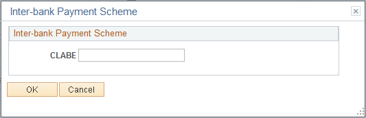 Inter-bank Payment Scheme page