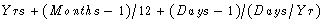 Date Conversion Method Formula 2