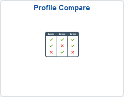 Profile Compare tile