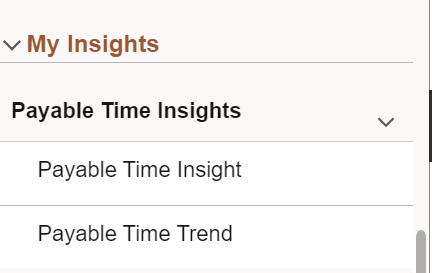 My insights link