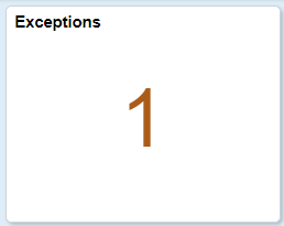 View Exception Tile