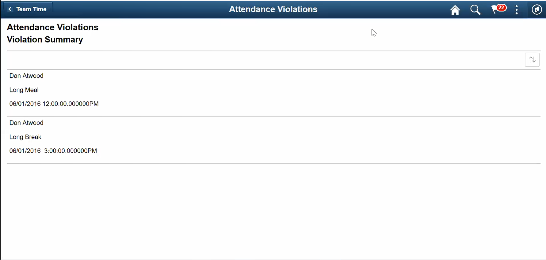 Attendance Violations_Violation Summary