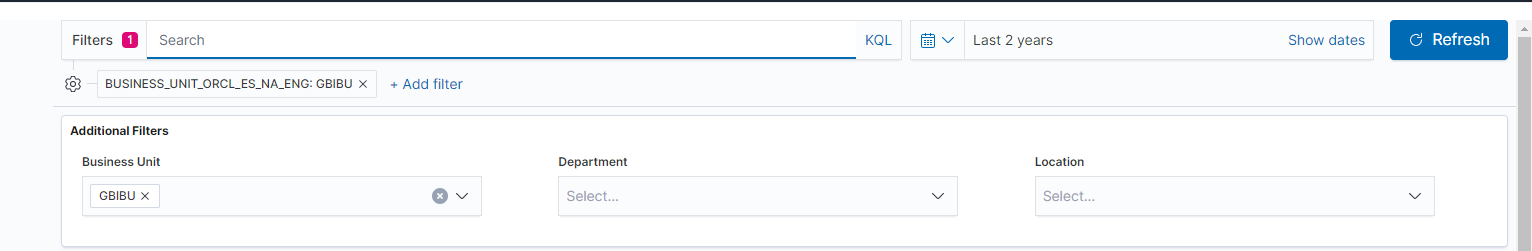 Additional Filters