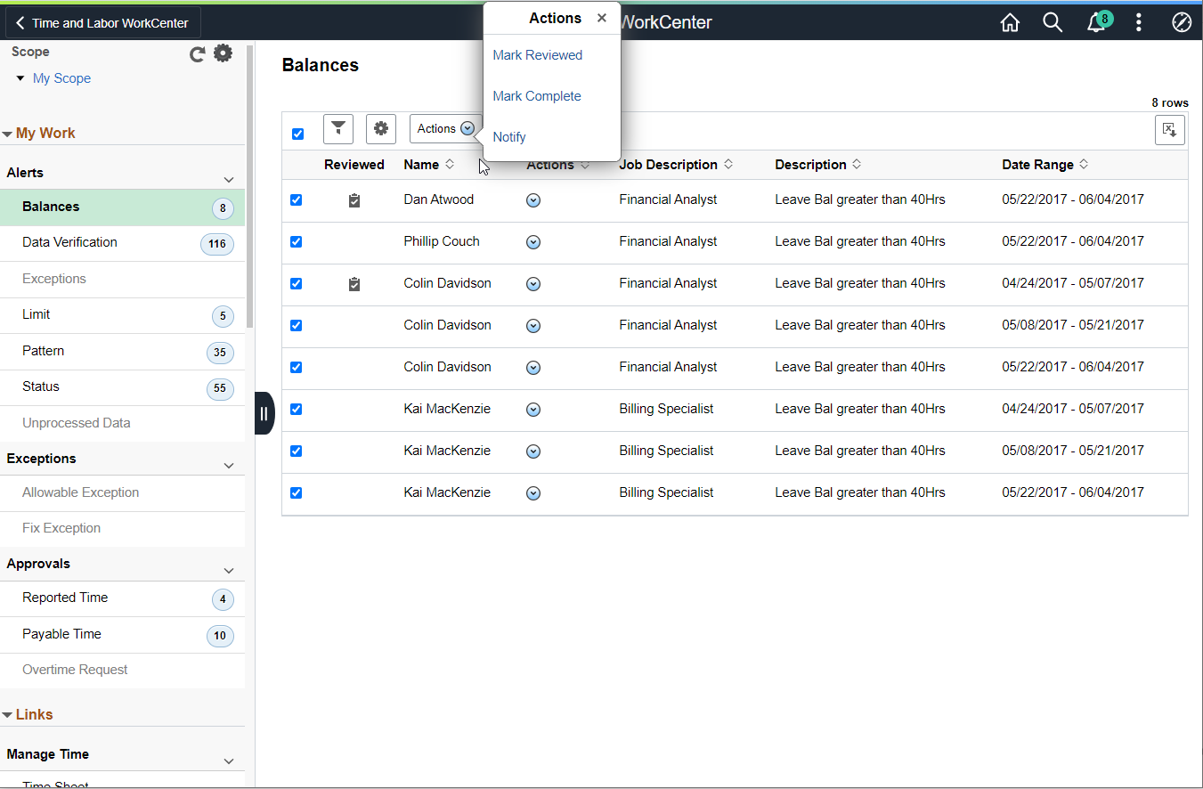TL WorkCenter_Manager_Alert_Bulk Actions