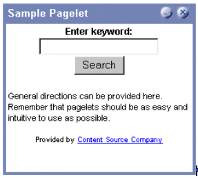 Sample Pagelet