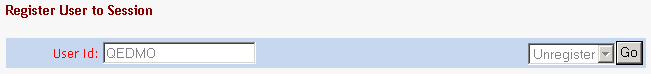 Register User to Session group box