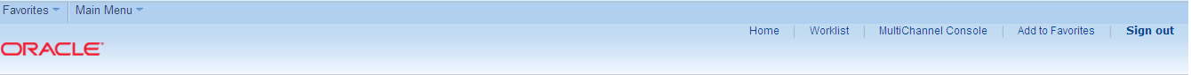 Universal Navigation Header